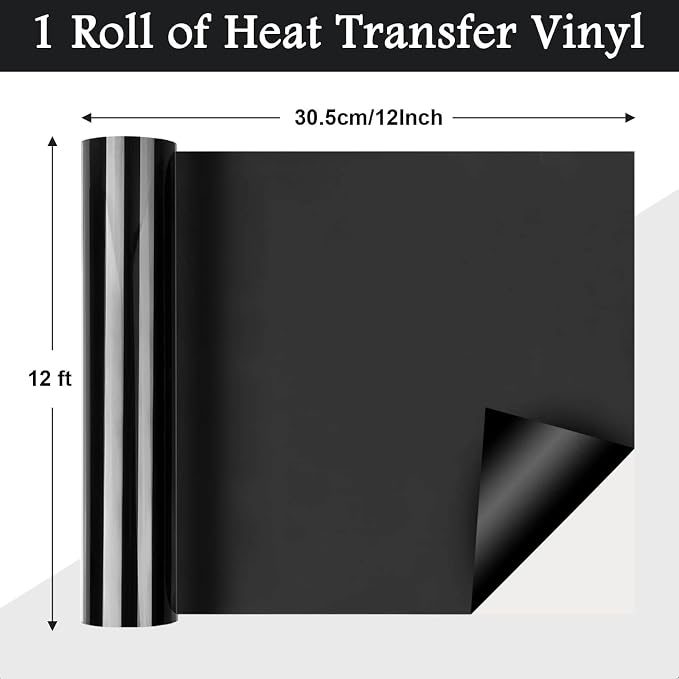 Flasoo Heat Transfer Vinyl Rolls, Compatible - Image 3