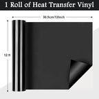 Flasoo Heat Transfer Vinyl Rolls, Compatible - Image 3