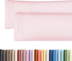 Body Pillowcases Set of 2-20x54 Long Body Pillow Case by CGKUnlimited