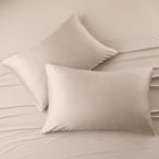 4 Pack Cooling Pillow Cases, Viscose Derived from Bamboo Pillow Protectors King - Image 7