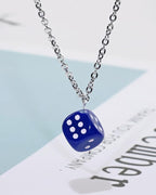 Tupalizy 10mm Acrylic Dice Beads Small 6 Sided Dice Charms - Image 6
