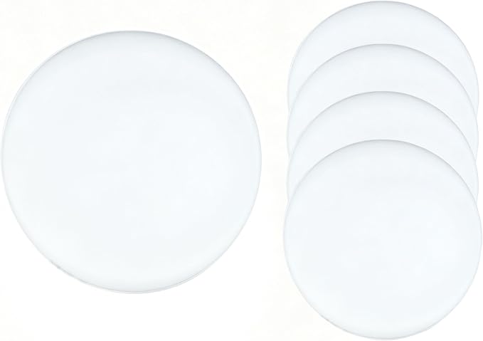 Plastic Craft Mask White Blank DIY Mask Base | Plain Paintable, Cosplay Costume by COSWHO