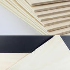 20 Pack Wood Sheets 5.9 x 3.9 x 0.08 Inch Basswood Sheets Unfinished Balsa Wood - Image 3