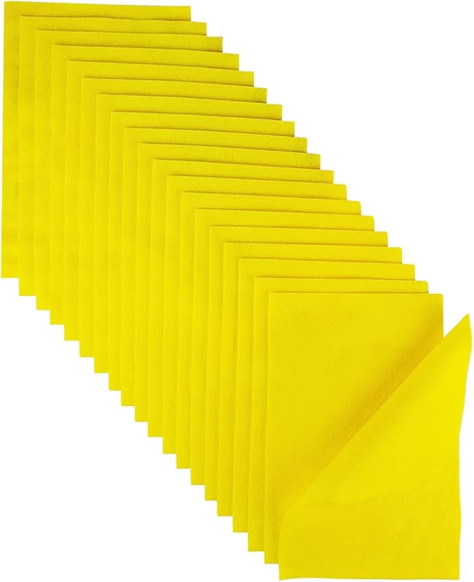 Jtnohx Color Felt, Soft Felt Sheets, 1.4mm Thick 8"x12" Handicraft Felt Fabrics - Image 2