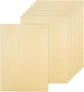 12Pcs 16 x 12 x 1/16 Inch Basswood Sheets, Unfinished Basswood Sheets, Plywood by HOME