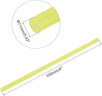 uxcell Mini Hot Glue Sticks for Glue Gun 11mm x 100mm Glitter Yellow 12pcs - Image 2