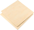 MUKCHAP 20PCS 10 x 10 x 1/4 Inch Square Plywood Boards, 6mm Unfinished Basswood - Image 6