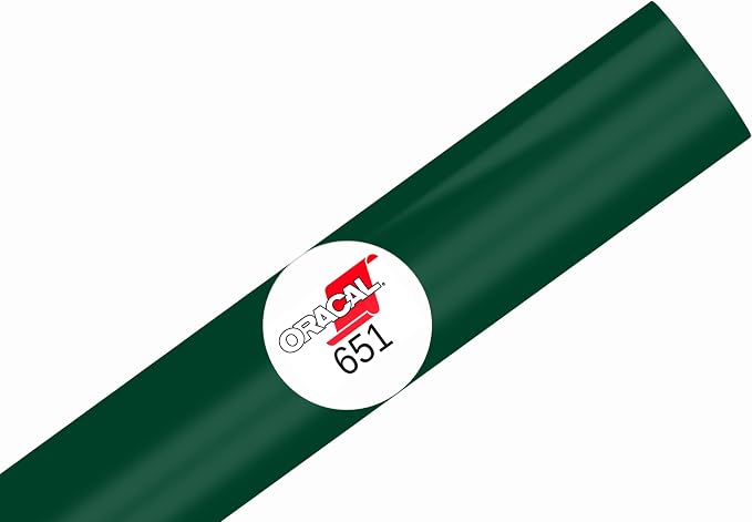 ORACAL 651 Glossy Permanent Vinyl 12 Inch x 15 Feet by Orafol