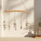 15 Inch 9 Hook Driftwood Wall Hanging Branch Hanger Natural Wood Farmhouse - Image 4