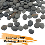CYLHCM 100PCS Tiny Painting Rocks, DIY Pebble - Image 2