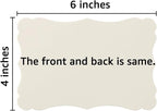 50 Pack Blank Kraft Greeting Cards, 4x6IN | Thick Cardstock Paper, - Image 2