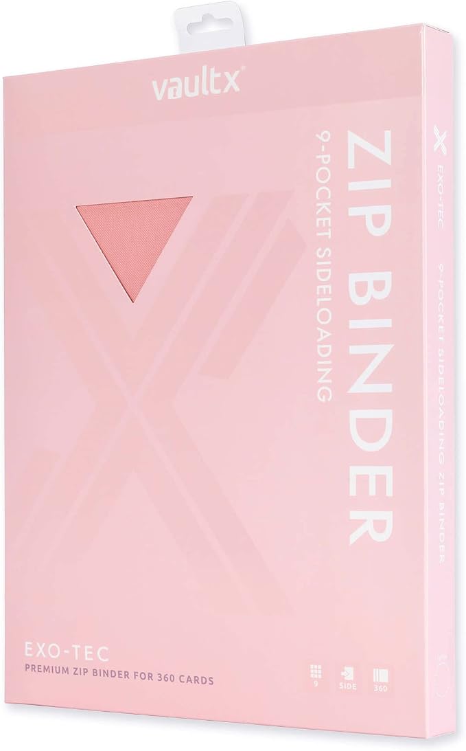 Vault X 4 Pocket Zip Trading Card Binder 160 Cards Exo-Tec | Holds 160 - Image 2