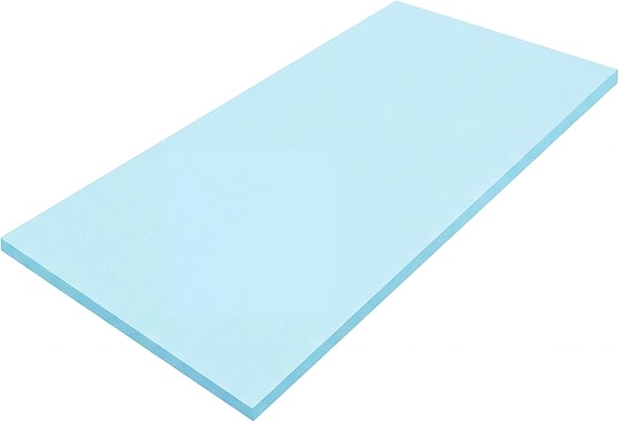 Amylove 1 Pack Polyurethane Foam 1/4" x 24" x 42" High Density Cushion by Amylove