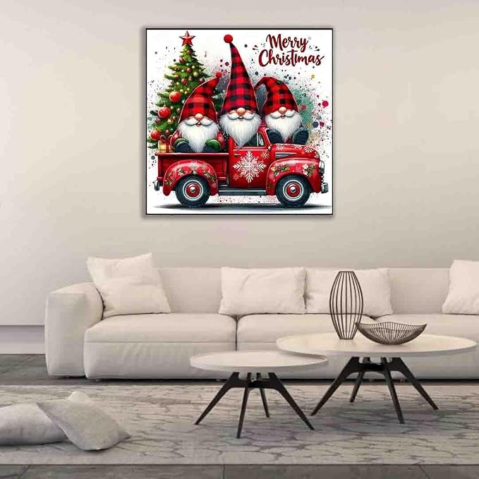 Christmas Cross Stitch Kits for Adults Beginner, Gnome Counted Cross Stitch - Image 3