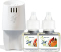 Scent Fill Apple Cider Plug in Air Freshener, Scented Oil Refills, 2 Refills + Diffuser