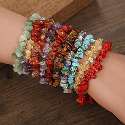 Crystal Chips with Holes for Jewelery Making 5mm-8mm Natural Gemstone Beads - Image 6