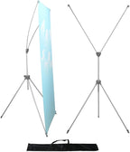 YDisplay X Banner Stand Adjustable Fit Banner Size from 23"X63" to 32"X78" by YDisplay