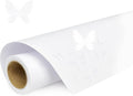 White Vinyl, Matte White Permanent Vinyl -12" x 11 FT by HYPERTAI