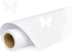 White Vinyl, Matte White Permanent Vinyl -12" x 11 FT by HYPERTAI