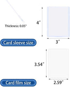 310 Pcs Card Sleeves, Premium Plastic Top Loaders - Image 6
