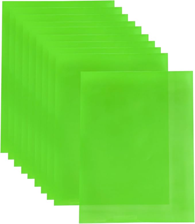 Transparent PVC Faux Leather Sheets, Glossy Waterproof Clear Vinyl Fabric - Image 3