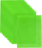 Transparent PVC Faux Leather Sheets, Glossy Waterproof Clear Vinyl Fabric - Image 3