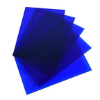 5 Pack Acrylic Sheet Blue Translucent Colored Transparent Sheets Easy to Cut by Custign