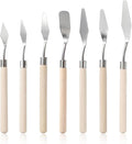 Pallet Knife for Acrylic Paint, 7 Pieces Palette Knife Set Stainless Steel by Unknown