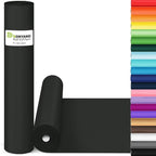 Black Wrapping Paper 15"x390", Wrapping Paper Kraft Paper Roll by Donyang