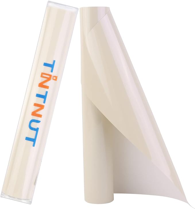 Tintnut Sand Shell Beige Heat Transfer Vinyl, 10inx6ft Iron on Vinyl | Neutral by Tintnut