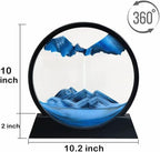 Arthink Moving Sand Art Picture, Liquid Motion 3D Sea Sandscape in Motion - Image 3