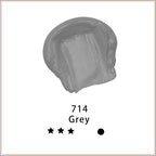 Artecho Grey Acrylic Paint 500ml / 17oz Large Bottle | Semi Glossy Finish - Image 2