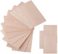 10pcs Balsa Wood Sheets Ply, 100/200/300mm Long Solid Wood Boards, 1-8mm Thin by Unknown