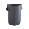 44 Gallon Gray Round Commercial Trash Can