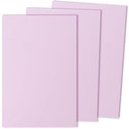 Light Baby Blush Pink Cast Acrylic Sheets 1/8 Thick, 12x8 inch, by Craftiff