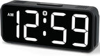 Peakeep Small Digital Alarm Clock Plug in by PEAKEEP