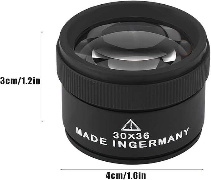 30X Coin Magnifying Glass, Portable Jewelry Loupe | Portable Pocket Magnifier - Image 6