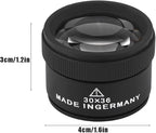 30X Coin Magnifying Glass, Portable Jewelry Loupe | Portable Pocket Magnifier - Image 6