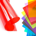 Tong Gu 5PCS Colored A4 PVC Flexible Plastic Sheets Transparent Gel Clear DIY by TangGu