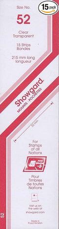 Stamp Mounts Size 52 Clear by Showgard