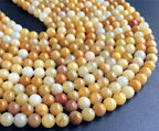 Zenkeeper 116 Pcs Yellow Jade Beads by Zenkeeper
