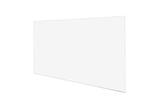 Clear Acrylic Rectangular DIY Sheet 22" x 36" DIY Blank 1/4" Thick See Through by MarketingHolders