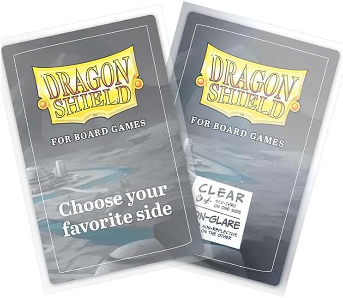 Dragon Shield Board Game Sleeves | Clear/Non-Glare Card Sleeves - Image 2