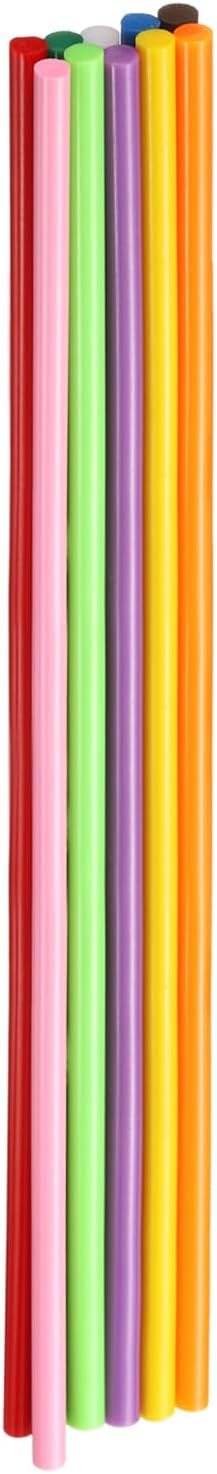 HARFINGTON 10pcs Hot Glue Sticks 0.28" Dia x 11.81" Long EVA Mini Hot Melt by HARFINGTON