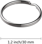 KINGFOREST 100-Pack Split Key Rings - Image 3