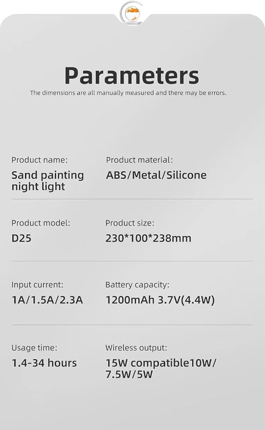 LED Table Lamp with Wireless Charging, Crescent Moon Design - Image 6
