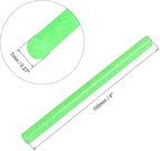 uxcell Mini Hot Glue Sticks for Glue Gun 0.27-inch x 4-inch Green Glitter 10pcs - Image 2