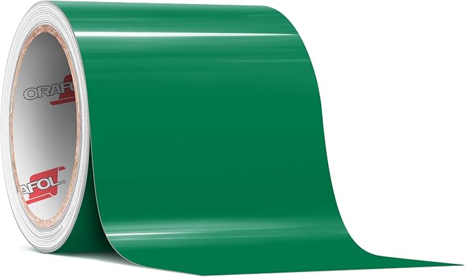 ORACAL 651 Gloss Green Permanent Vinyl Tape Roll – Premium Adhesive Film by Orafol