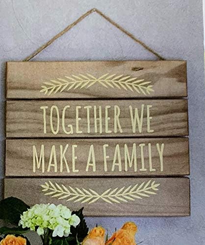 Creative Hobbies 10x10 Inch Unfinished Wood Hanging Plaque - Image 5