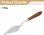 HARFINGTON Palette Knife Painting Tool 3.94" x 1.42" Stainless Steel Teardrop - Image 3